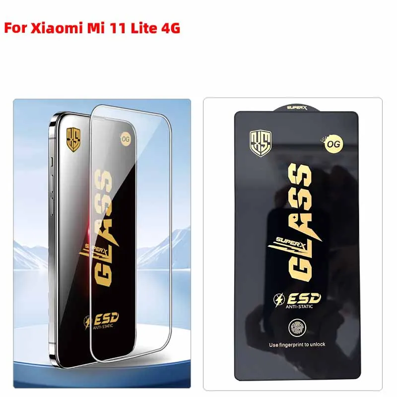 Фото Закаленное стекло HD для Xiaomi 11 Lite 4G/5G/5G NE/11i/11i Hypercharge 5G/11T 5G/11T PRO 10 шт./лот №1