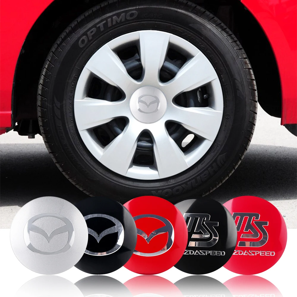 Алюминиевая центральная крышка ступицы колеса автомобиля для Mazda 6 2 5 Atenza Axela Demio CX3