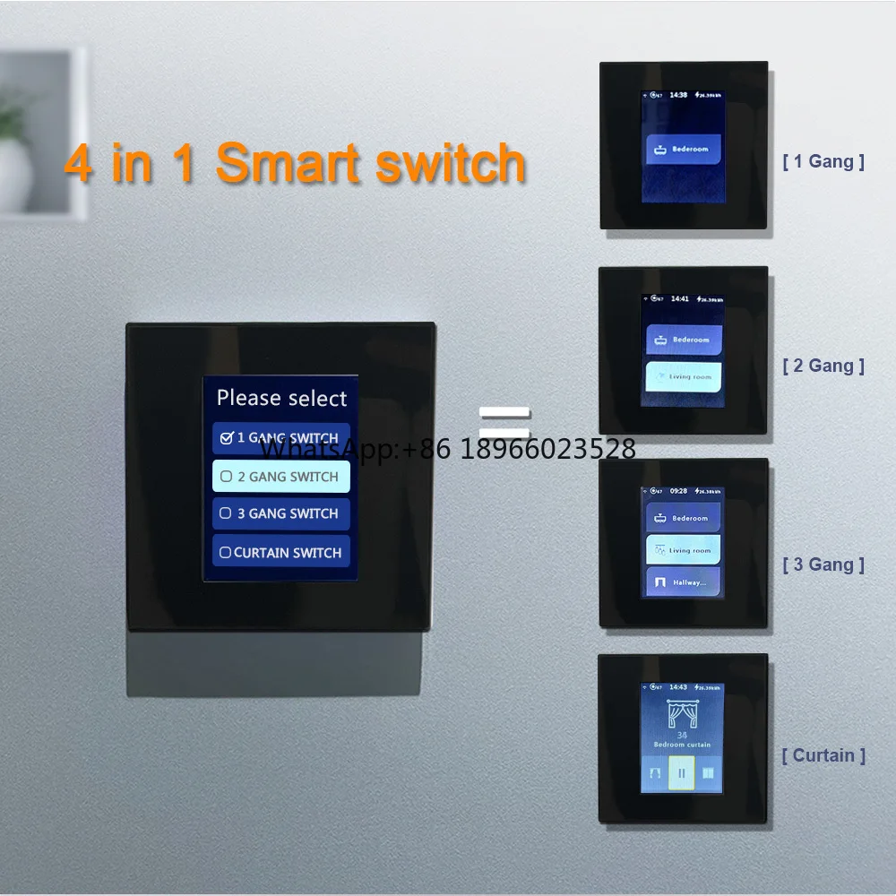 Умный переключатель Lanbon L8 с Wi-Fi сеткой и функцией управления дымом Волшебная