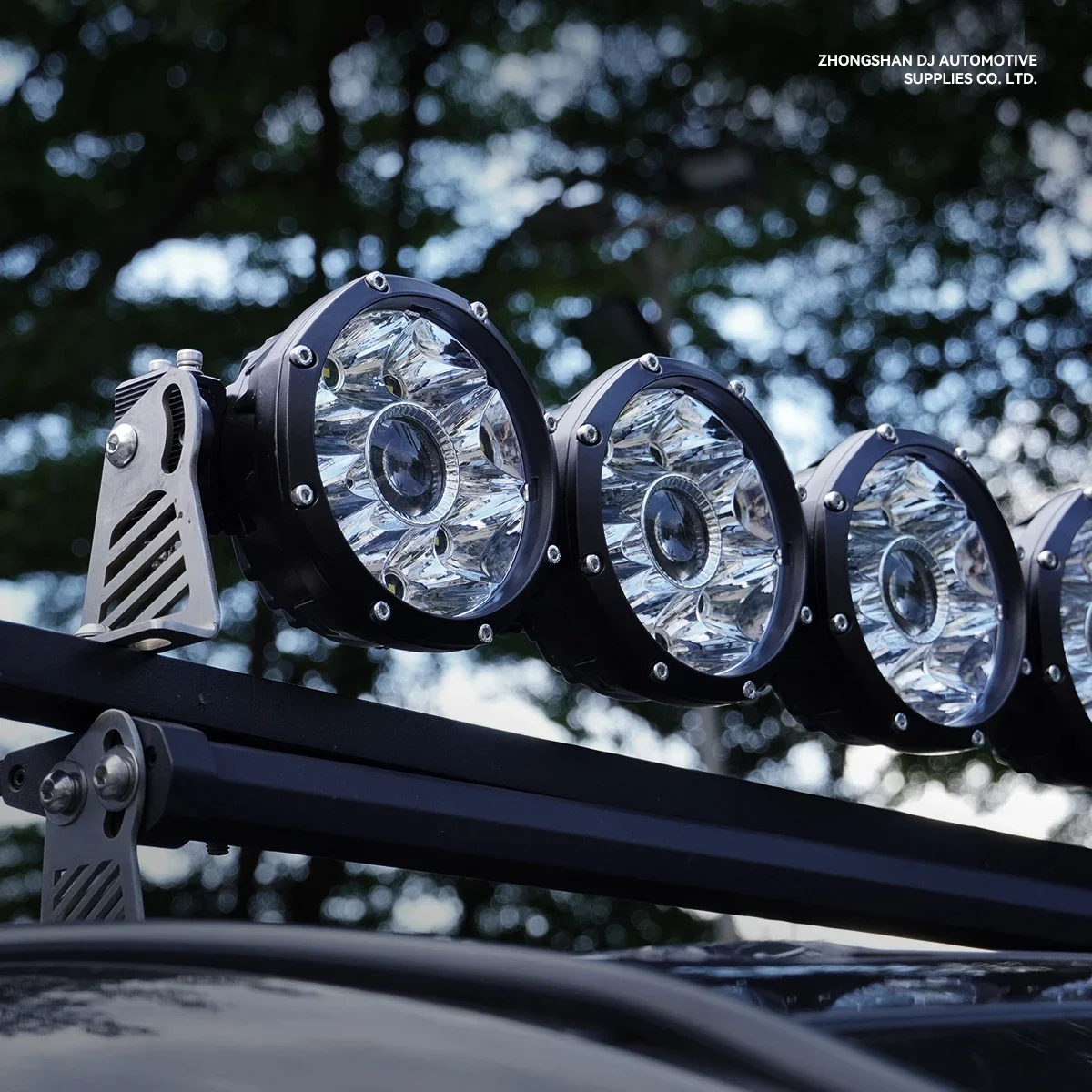 Фото Модульная светодиодная стробоскопическая балка 42/48/50/52/54 дюйма для Toyota Land Cruiser, усиленная, для внедорожников 4x4, прожектор! №1