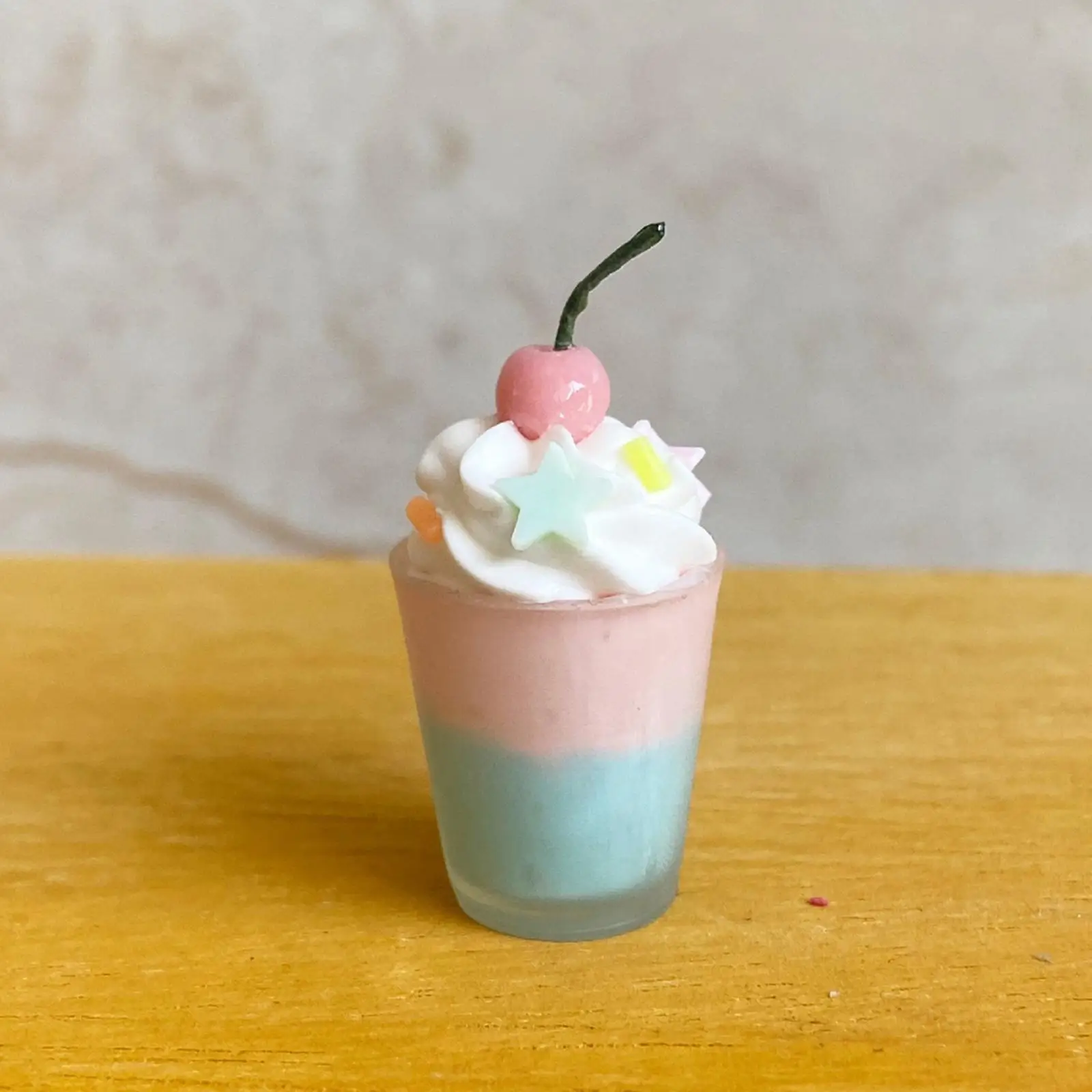 

Miniature Ice Cream Dollhouse Accessories for 1:6 Scale 1:8 Dollhouse Decor