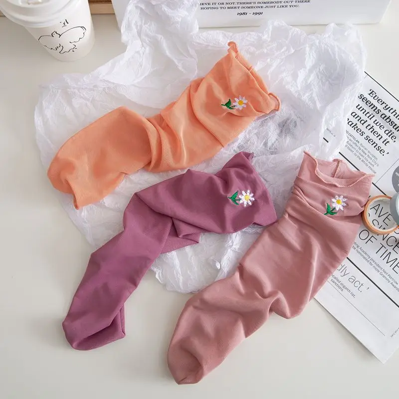 

Носки для девочек, бесплатная доставка, лето-весна, дети, корабль, кружевной цветок, прозрачный, оптовая продажа, 5 детской, для подростков, ст...