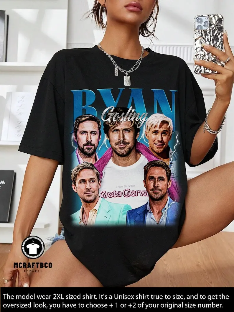 Рубашка Gosling Retro Ryan - футболка Homage свитшот свитер 90-х толстовка G