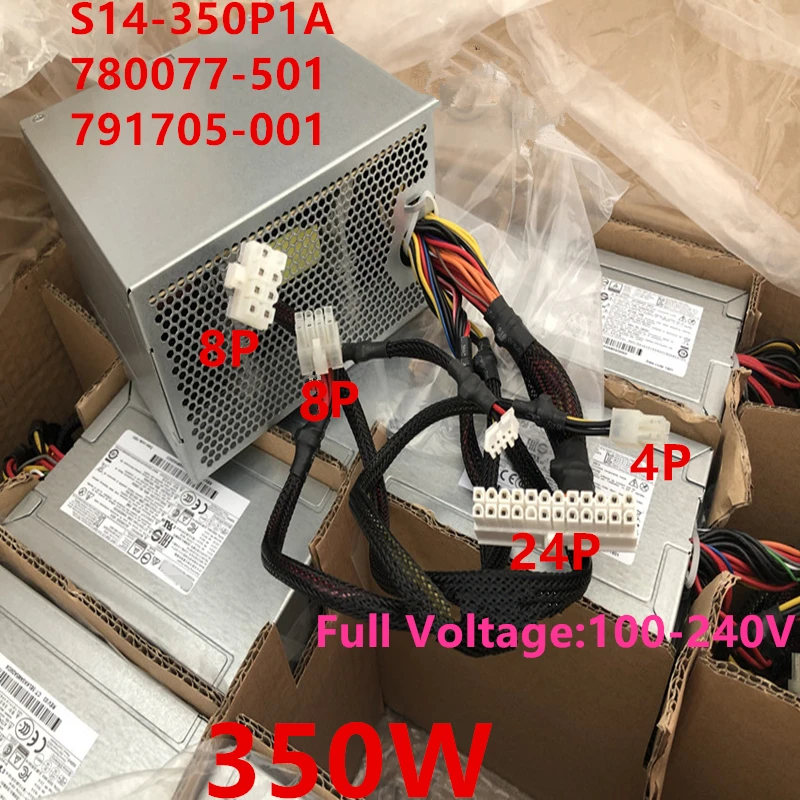 

Новый оригинальный блок питания для HP ML110 G9 350 Вт, импульсный источник питания S14-350P1A 780077-501 791705-001