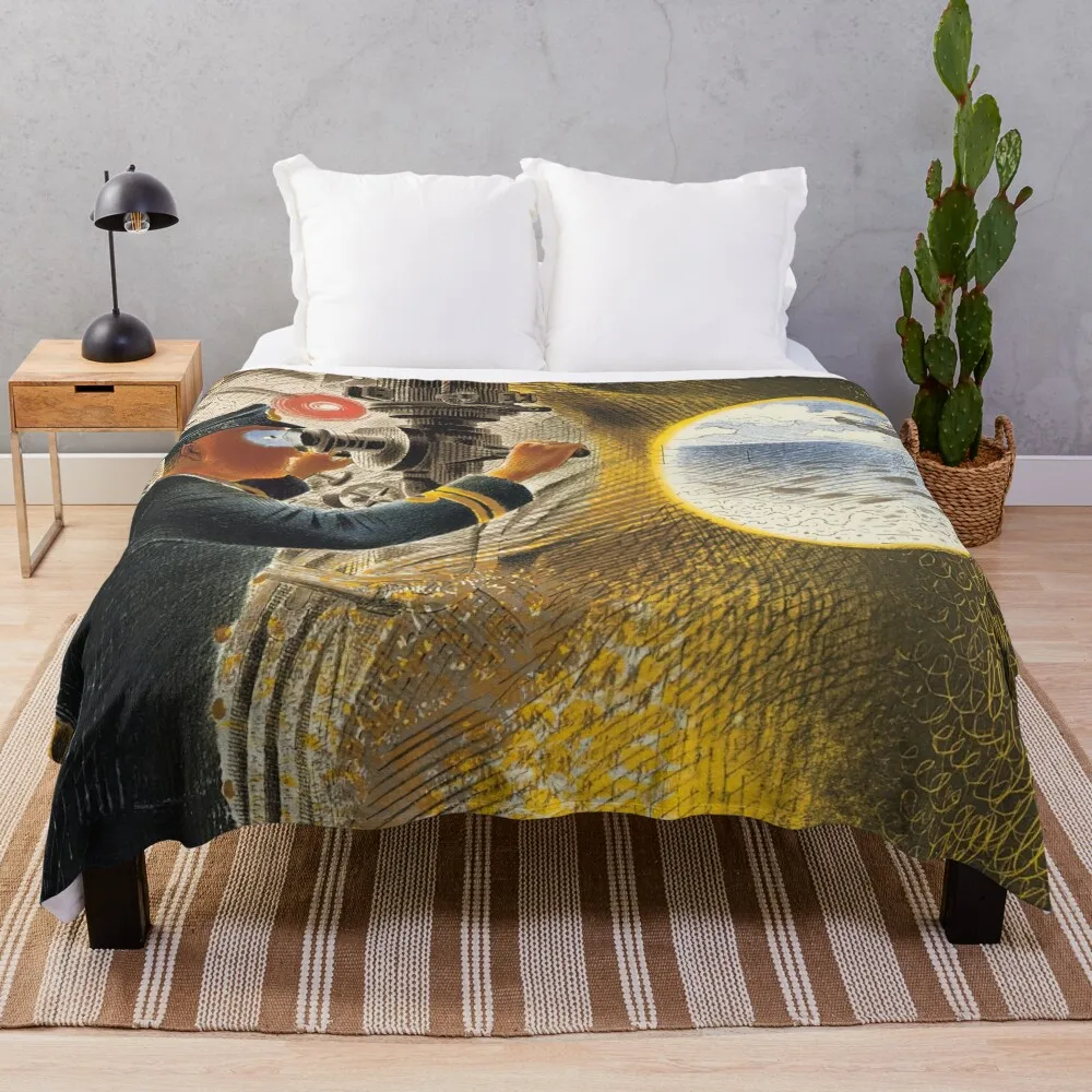 Эрик Войлизный Peintre Равильский могильбур sur bois Равильный арт. Плед Одеяла для