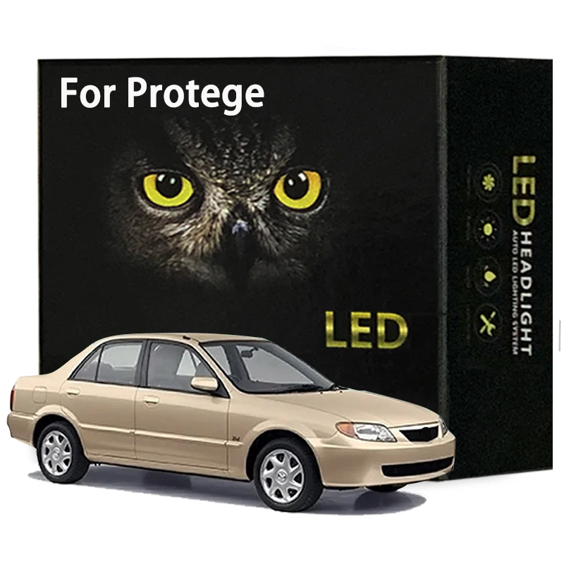 

16Pcs Canbus Led Interior Light Kit For Mazda Protege 1990-1999 2000 2001 2002 2003 Dome Map License Plate Lamp