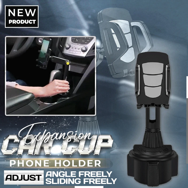 Автомобильный держатель для телефона поворотный Регулируемый универсальный