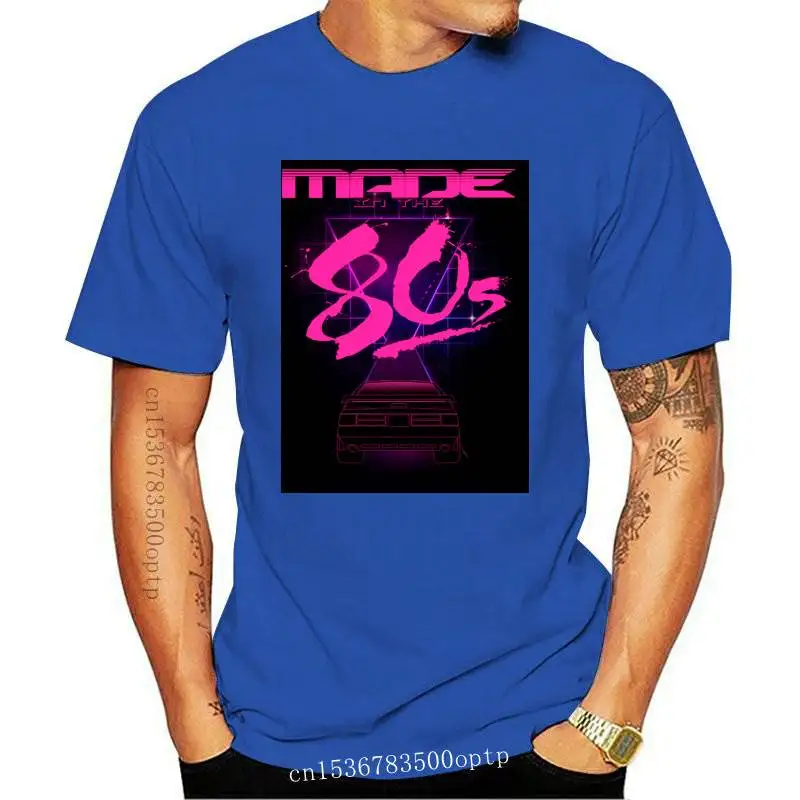 Мужская одежда новинка футболки сделанные в 80-е годы черная футболка для мужчин