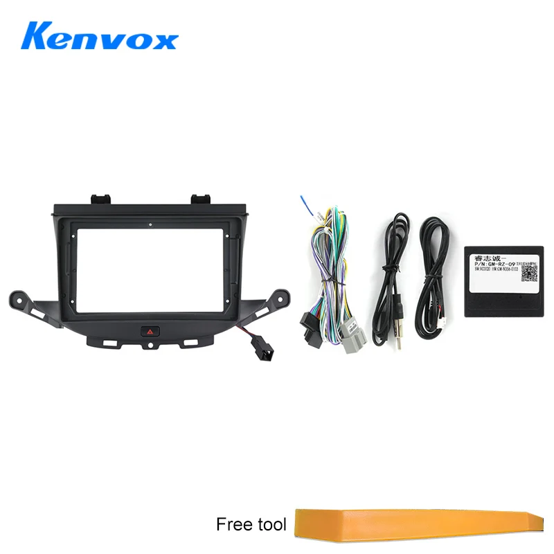 Car Radio For Opel Astra K 2015 - 2019 Android 2 Din Stereo Mounting Bezel Faceplate Frame Kit