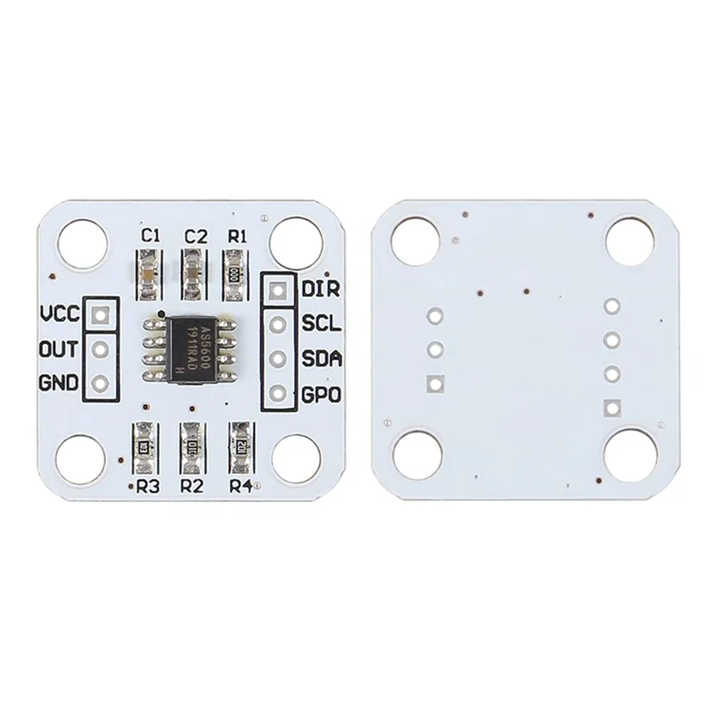 

5Pcs AS5600 Magnetic Encoder Magnetic Induction Angle Measurement Sensor Module 12Bit High Precision