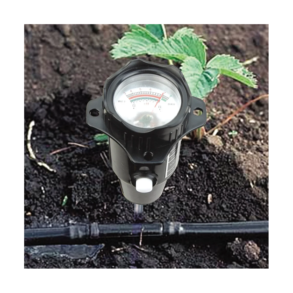 Измеритель влажности глубокой почвы 2 в 1 тестер с длинным щупом гигрометр для
