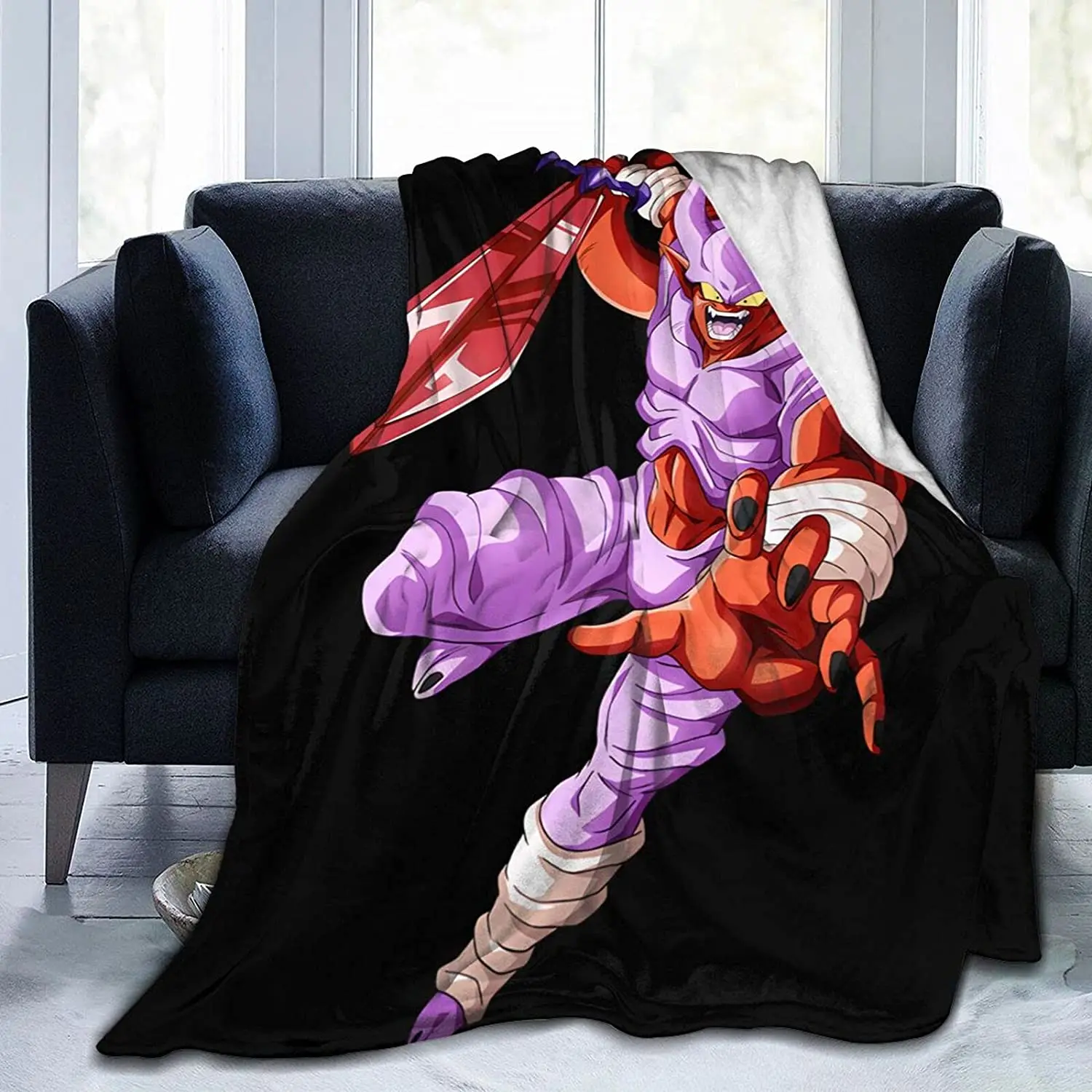 Janemba Fluffy Soft and Comfortable Blanket, Anime Warm Embrace of Sympathy