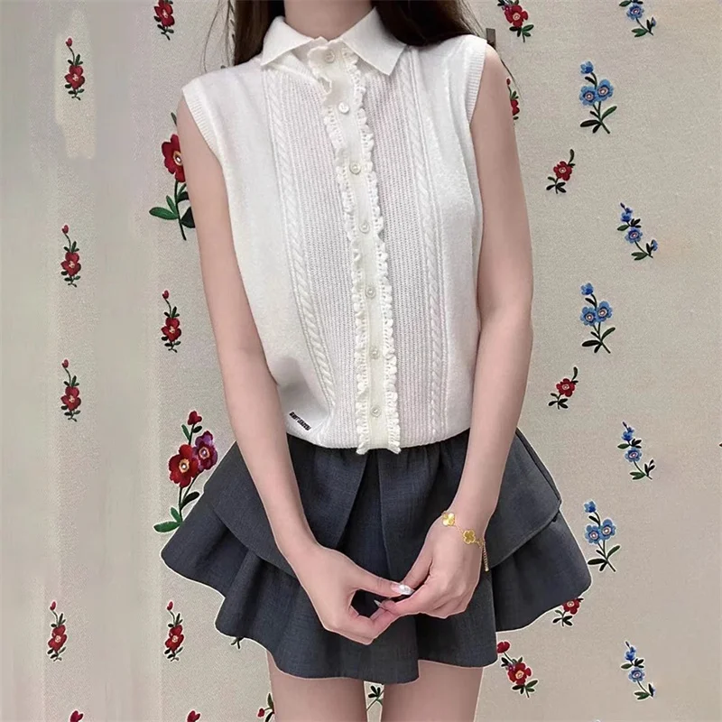 Кардиган женский новый эластичный вязаный облегающий жилет на осень 2024 свитер из