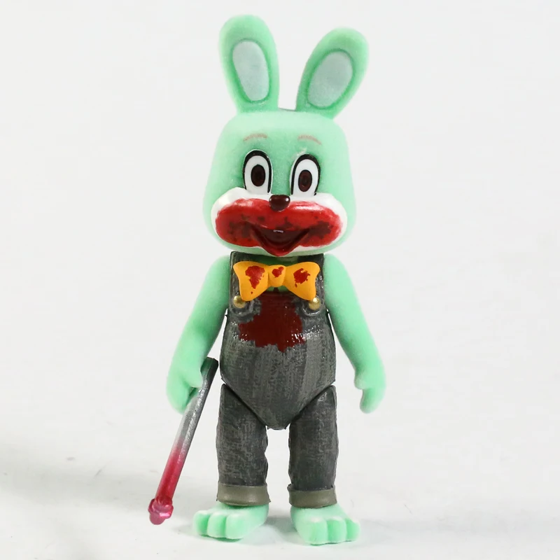 Бесшумная Фигурка кролика Робби из ПВХ модель куклы фигурки игрушки