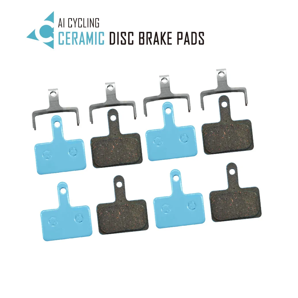 4 пары велосипедных керамических дисковых тормозных колодок для Shimano B01S MT200 M400 MT500