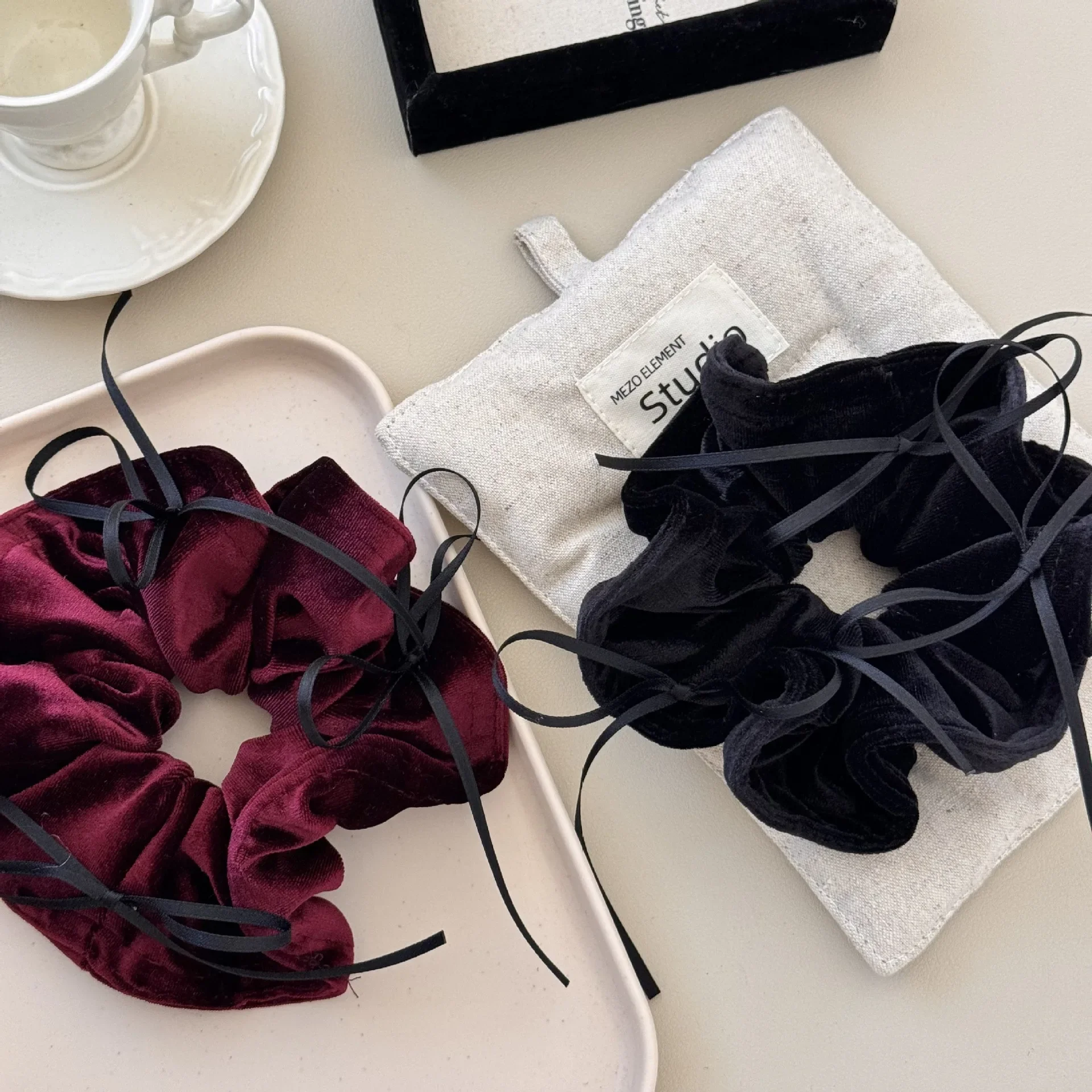 Большие аксессуары для волос девочек и женщин резинки галстуки-бабочки