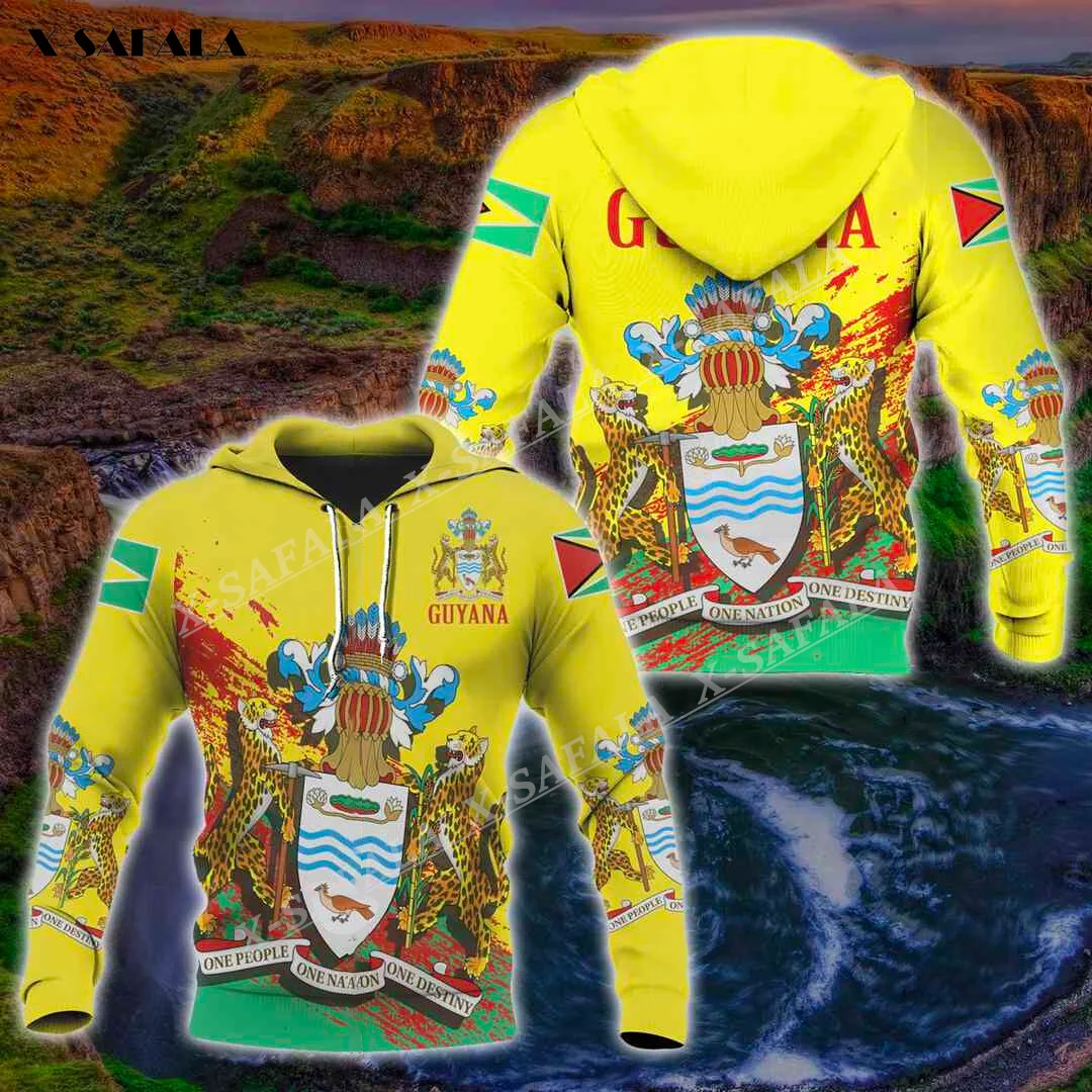 Южная Америка земля воды 3D печать толстовка на молнии мужской пуловер свитшот с