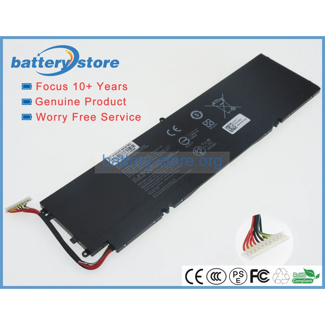 Оригинальная искусственная кожа для Φ BLADE STEALTH 13 2018 2019 GTX Edition 11.55V 3 Cell