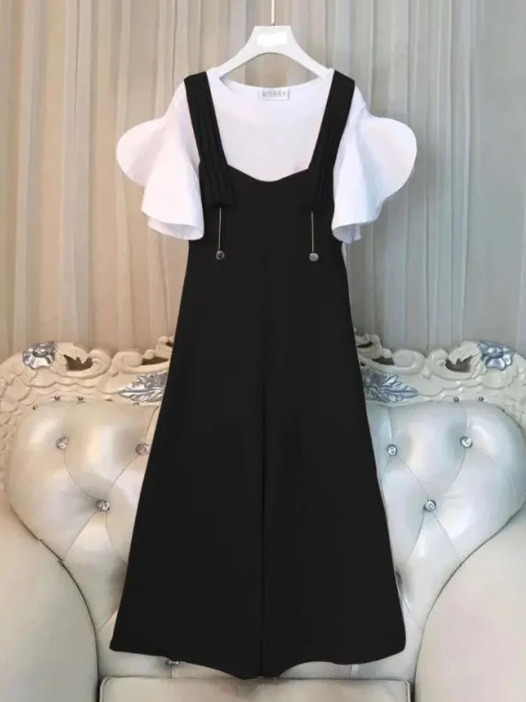 Женский офисный костюм heeylace повседневный из двух предметов Элегантная футболка