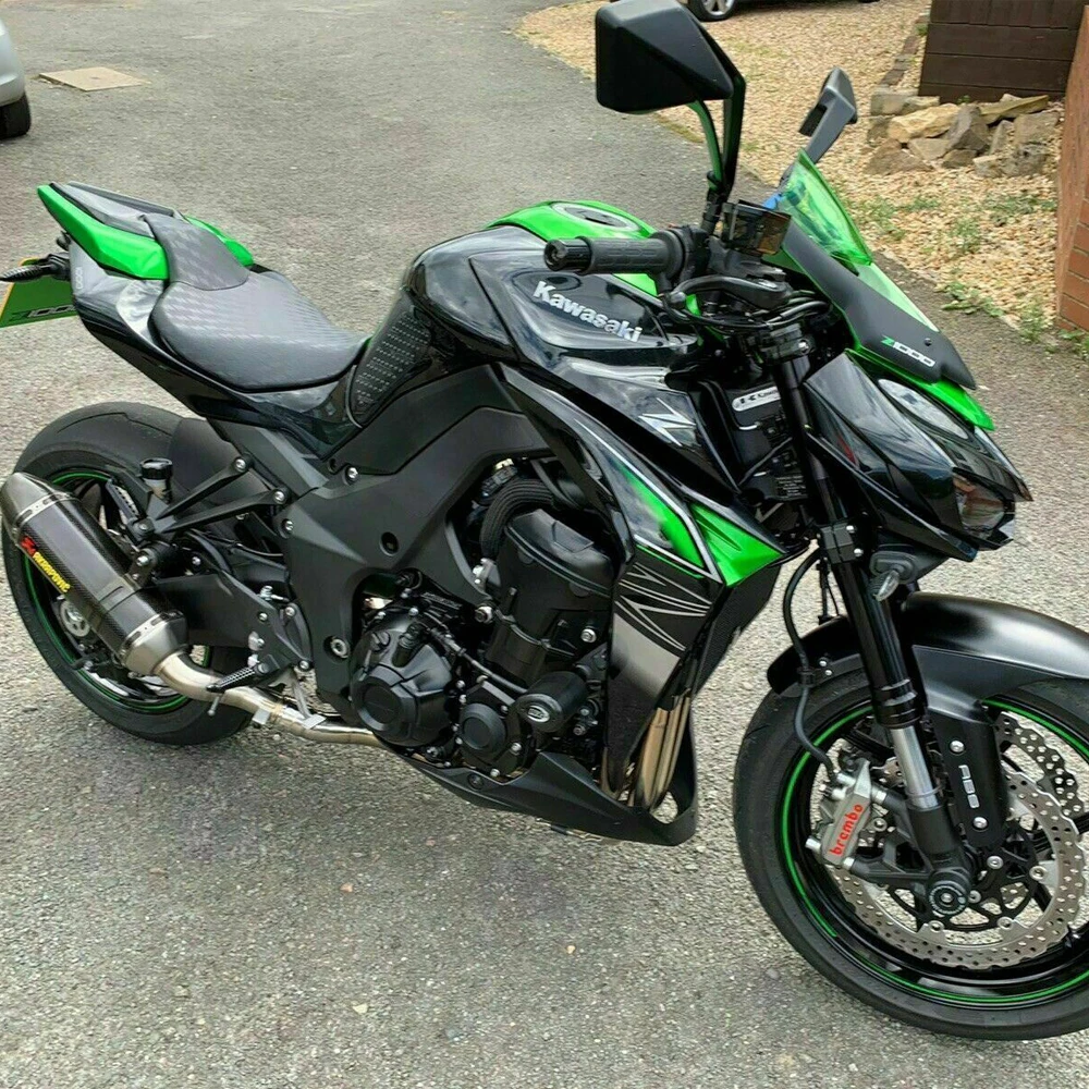Заднее ПАССАЖИРСКОЕ СИДЕНЬЕ мотоцикла задний обтекатель хомута для Kawasaki Z1000 14 15 16