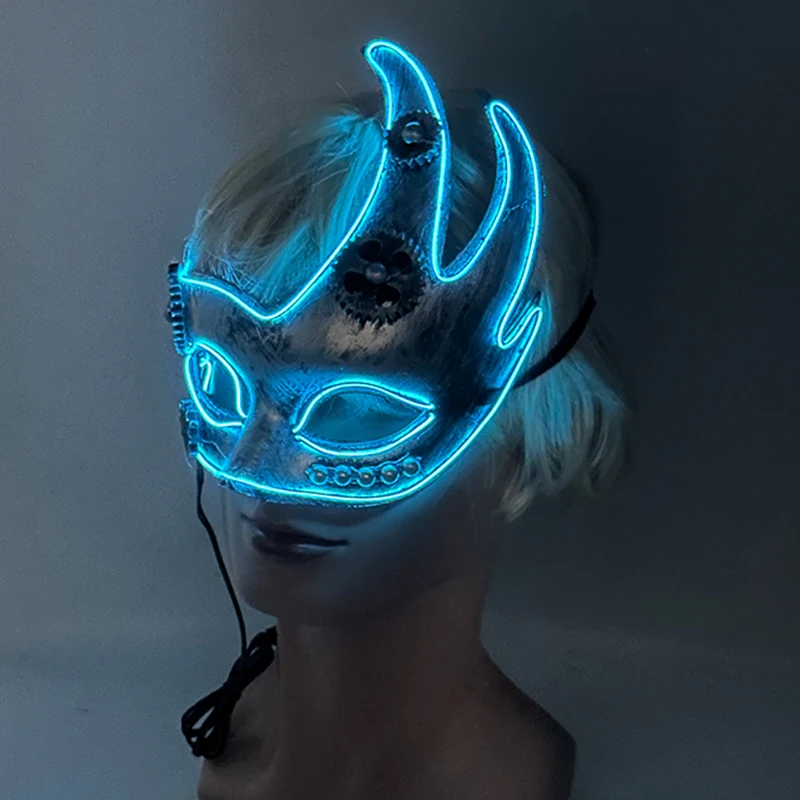 Женская маска на половину лица в стиле стимпанк украшение для Хэллоуина