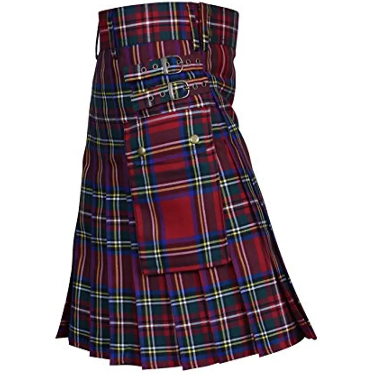 CLOUD KILT" Kilt for Men Tartan Poly Viscose Premium Quality Scottish Utility Kilt Traditional Highland Men's Kilt