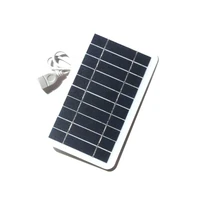 2w 5v 400ma solar panel usb charging controller for outdoor emergency phone mp3 pad battery charge portable power bank
