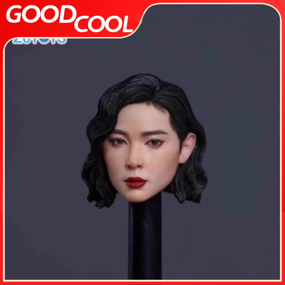 Z6TOYS Z004 масштаб 1/6 женская голова лепка азиатской богини Гаое резьба модель