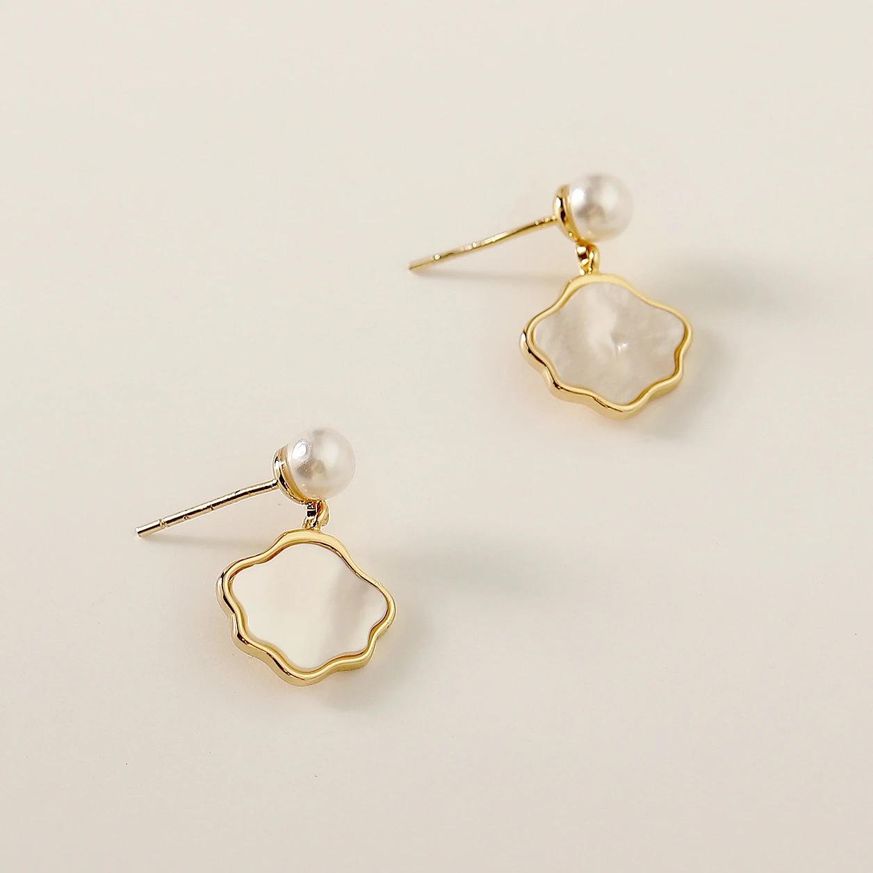 

OL Romantic Cute Delicate Design Shell Earrings for Women Young Girl Gift Korean Fashion Jewelry Accessories Aretes De Mujer