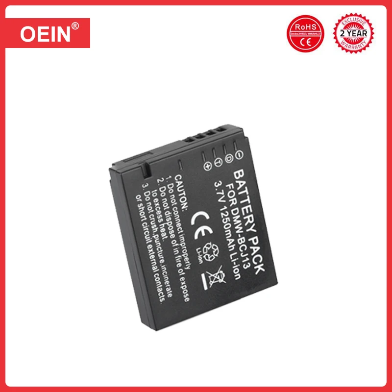 4 шт. 1250 мАч DMW-BCJ13 BCJ13 BP-DC10 BPDC10 полностью декодированный аккумулятор для Panasonic Lumix