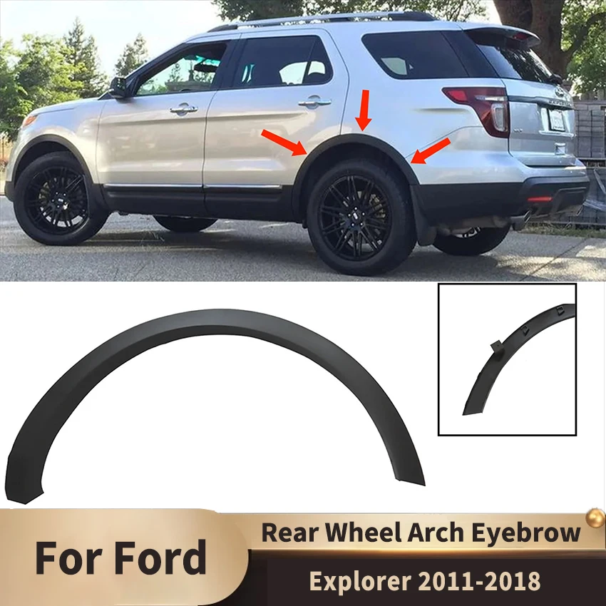 Расширители колесной арки брызговик для Ford Explorer 2011-2018 сменная арка заднего