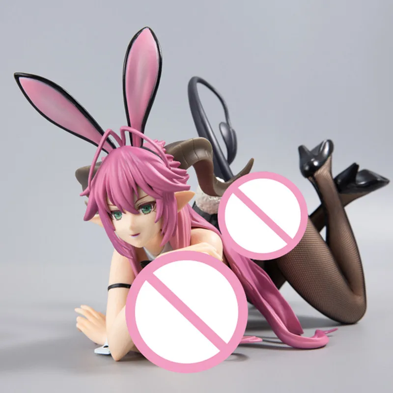 Figura de acción de Anime de Seven Deadly Sins, modelo de colección de PVC de 20CM, Asmode, conejito, chica inclinada, chica Sexy, regalos
