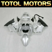motorcycle fairings kit fit for zx 6r 2000 2001 2002 636 ninja new bodywork set high quality abs injection sliver black