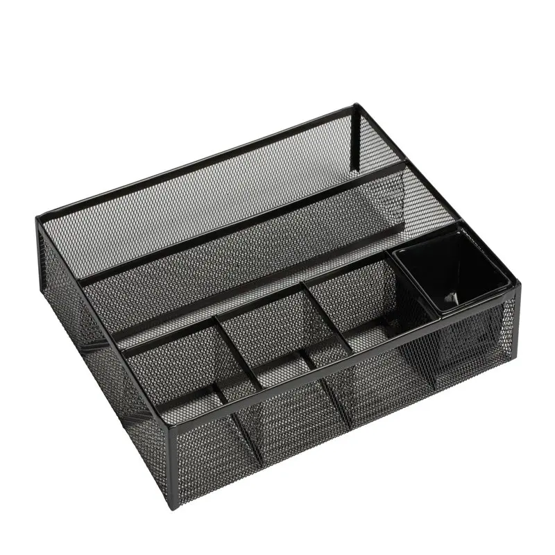 

Desk Drawer Organizer Metal Mesh Black 22131 Trolley cart Jewelry box Desk organizer Storage drawer Jewelry organizer Organizers