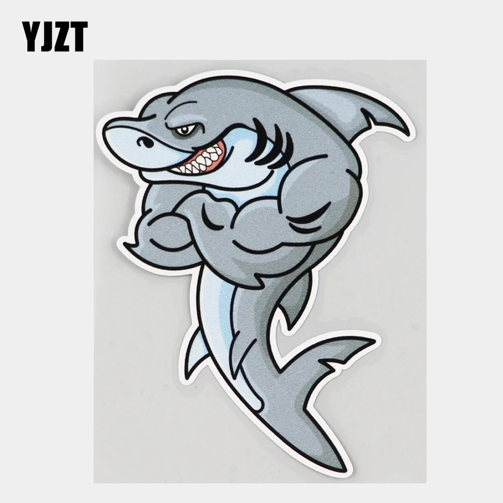 YJZT 13 9 см × 5 Индивидуальная наклейка с натуральным существом автомобильная 11A-2080
