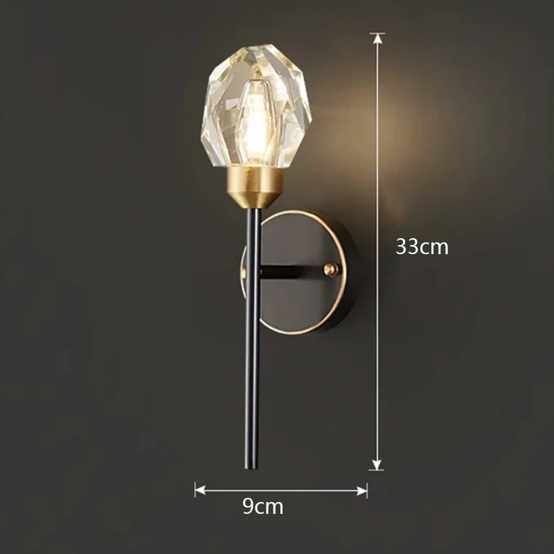

JIANKEXING Медная молекулярная хрустальная люстра
