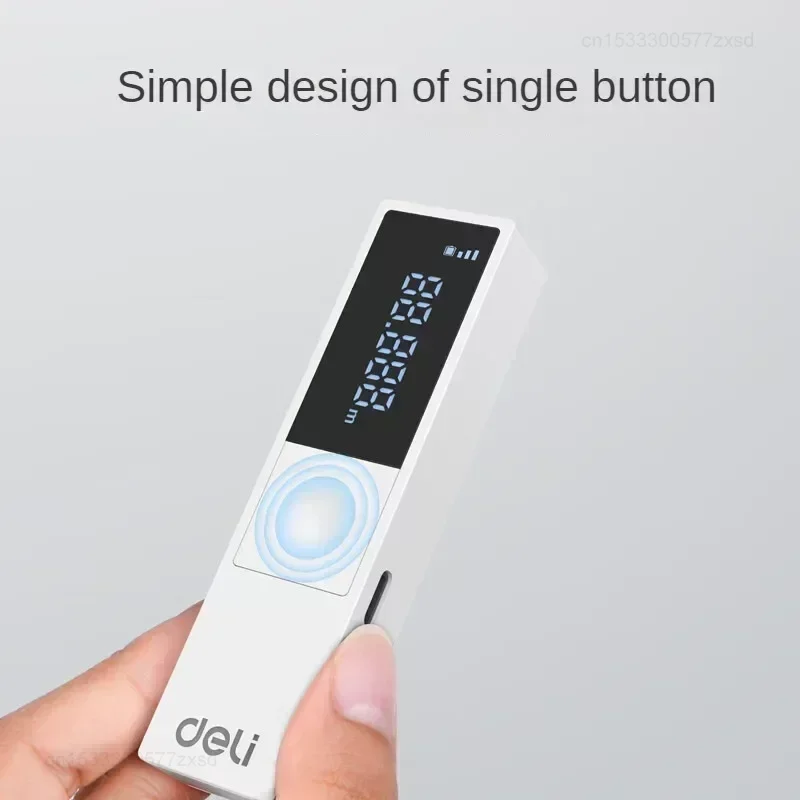 Лазерный дальномер Xiaomi DELI 40 м высокоточный лазерный ручной умный