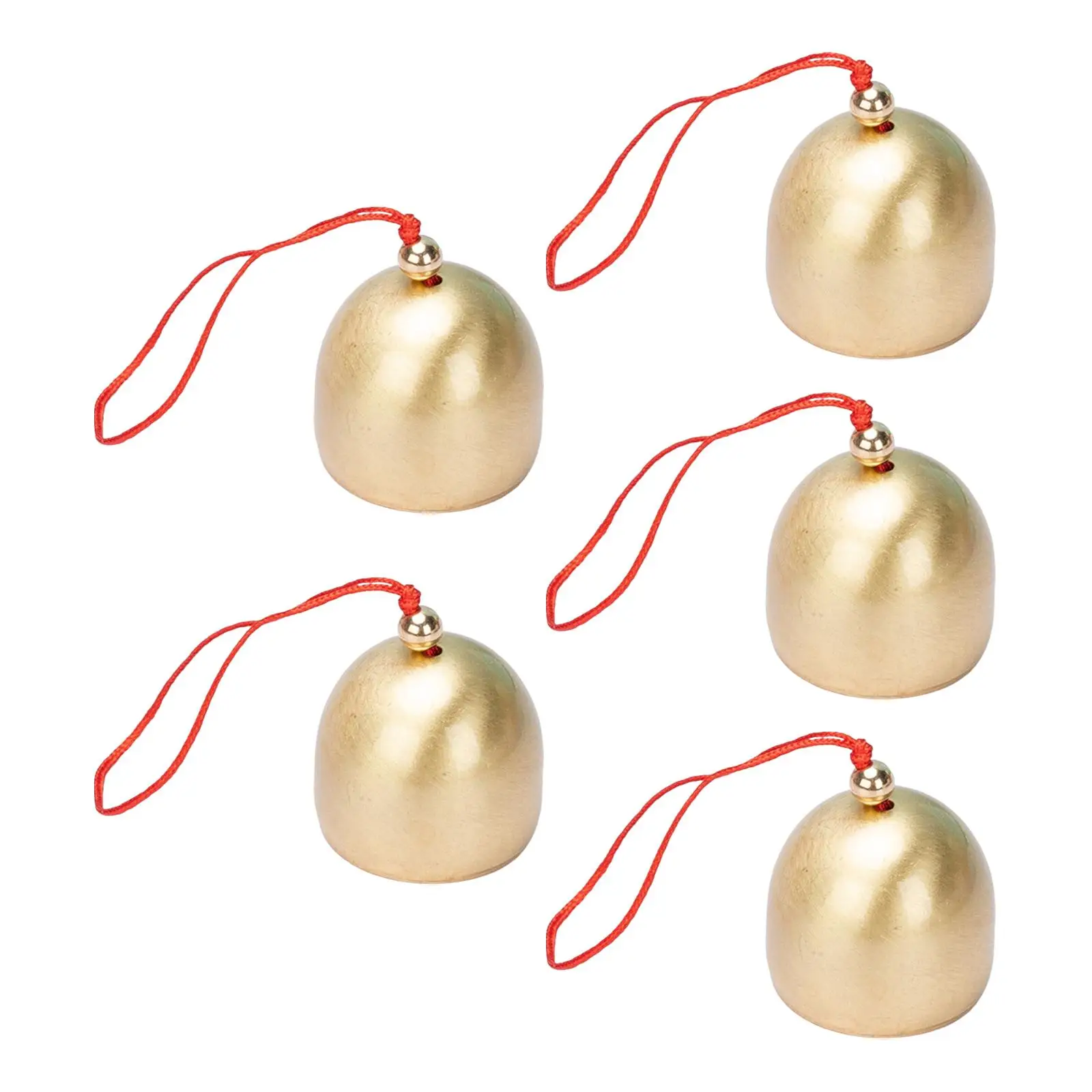 

5 шт., Новогодние декоративные колокольчики