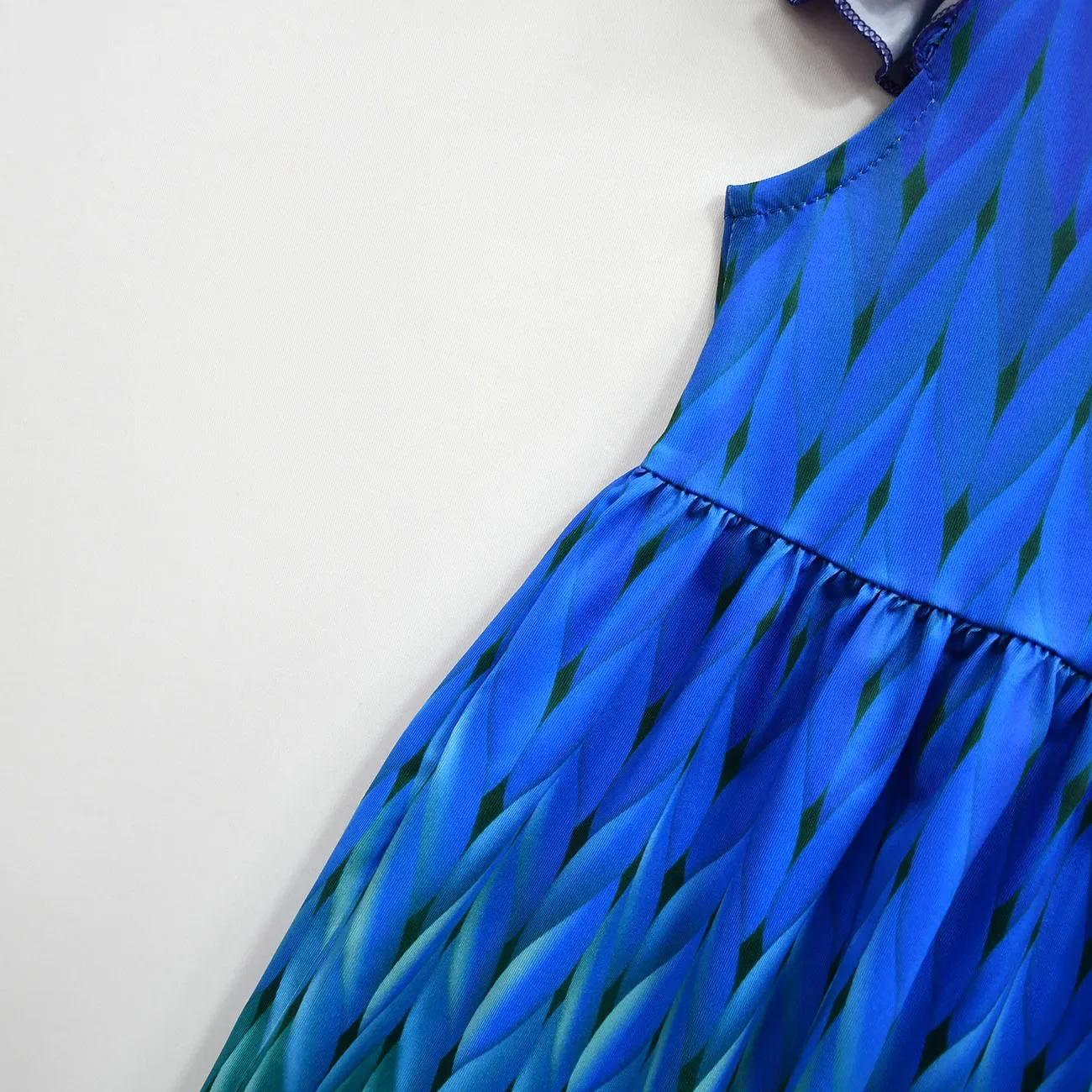 Детское платье принцессы с рюшами в стиле аниме для девочек комплект парика