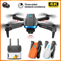 2022 new rc drone fpv aerial photography with 4k hd dual cameras remote control quadcopter avoid obstacles stable flying uav