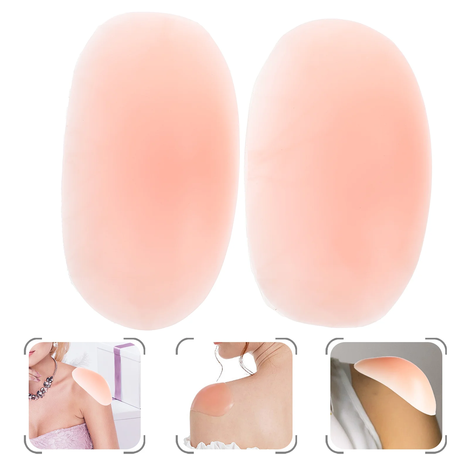 

2 пары, клейкие Наплечные подушечки для нижнего белья