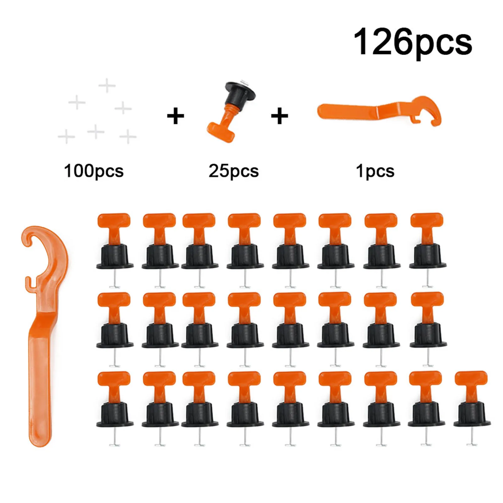 

326pcs/set Level Wedges Tile Spacers For Leveling System Leveler Locator Flooring Wall Spacers Plier Tile Construction Tools