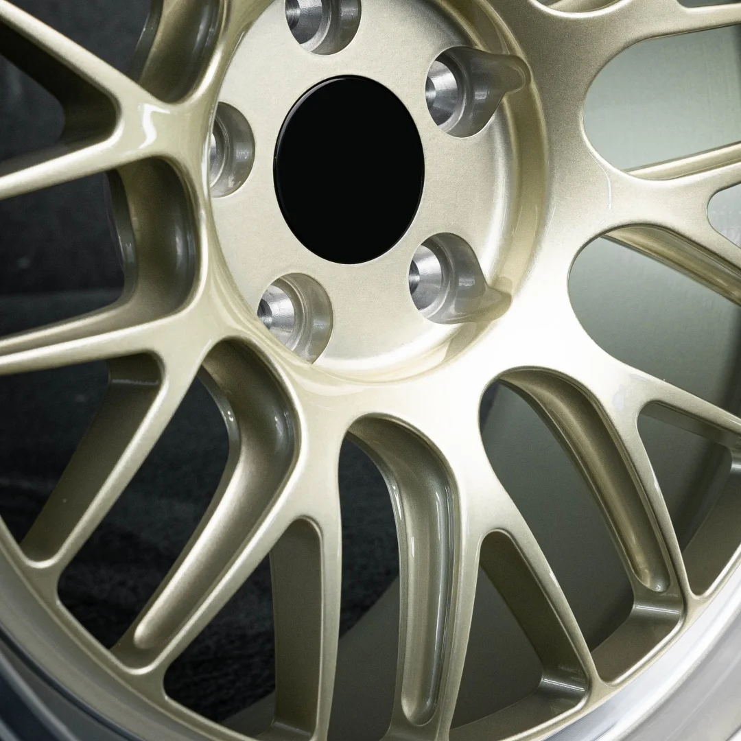 Фото Pengzhen Apex Ml-10rt Цельные кованые автомобильные колеса золотого цвета для BMW M3 M4 PORSCHE 996 997 №5