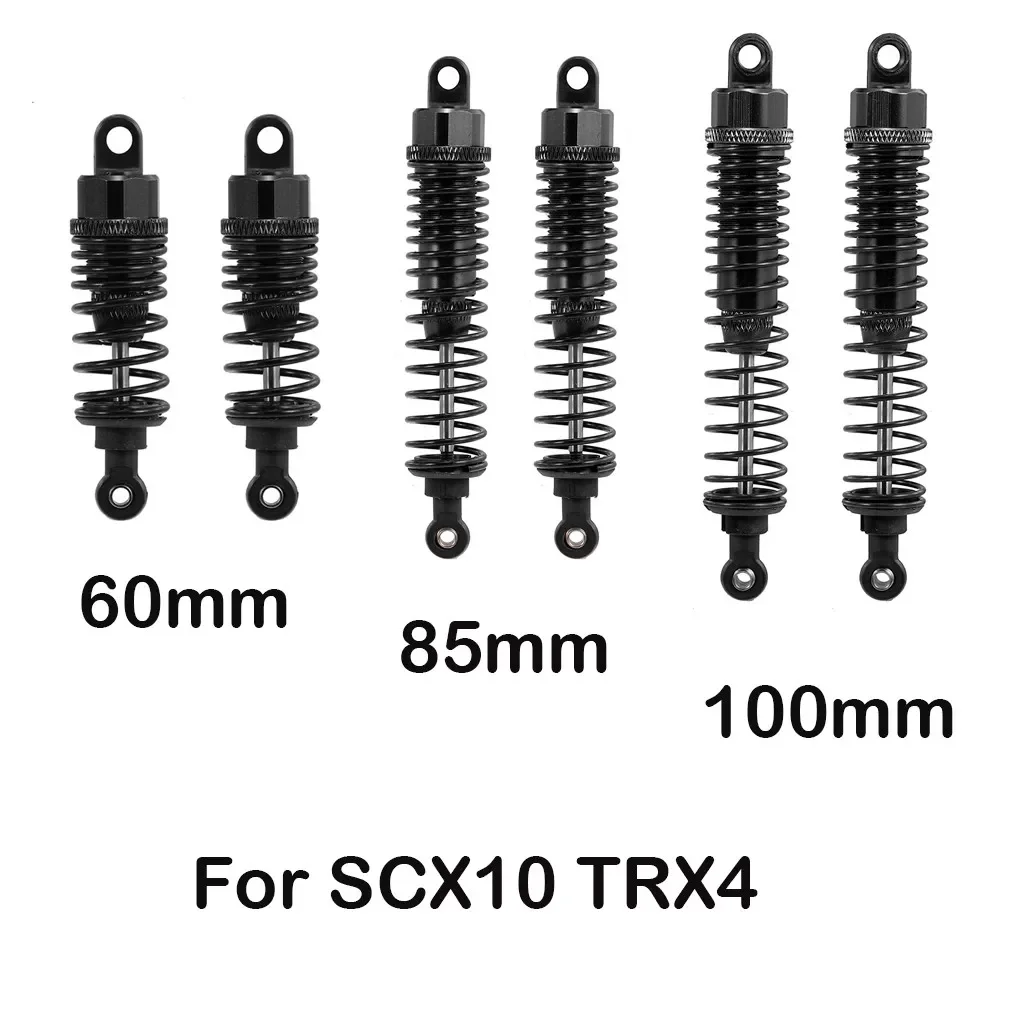 

Metal Shock Absorber RC Model Parts Monster Truck Model Parts adjustable oil 60-85-100mm damper 1/10 RC SCX10 TRX4 D90 2021