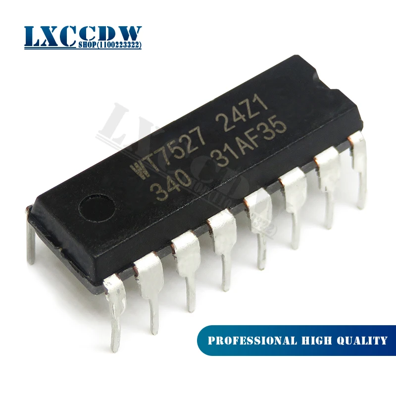 5 шт. WT7527S DIP16 WT7527 DIP-16 WT7527 N161 DIP WT7520 WT7514L WT7514 WT7518D WT7518 WT7510 DIP-8
