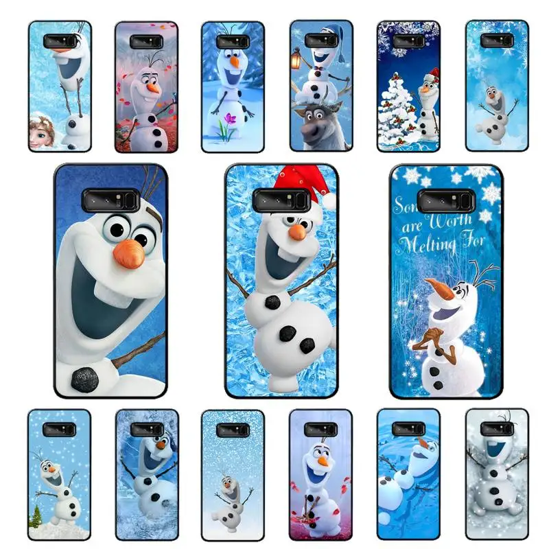

Disney Frozen Olaf Phone Case for Samsung Note 5 7 8 9 10 20 pro plus lite ultra A21 12 02