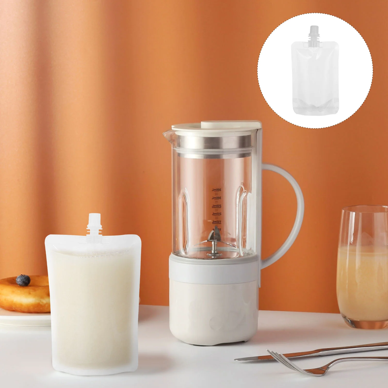 

Flask Pouch Drink Pouchesbagliquordrinking Beverage Flasks Reusable Take Out Cruise Liquid Clear Disposable Smoothie Winestand