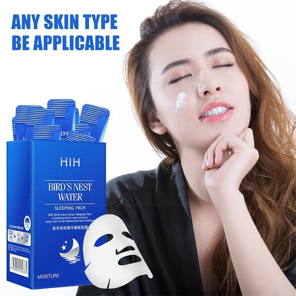 

Collagen Sleep Facial Mask Reduces Fine Lines Mask Firm Lift Mask Deep Face D2Y6 Wash Moisturizing Anti Free Aging Brighten F0O6