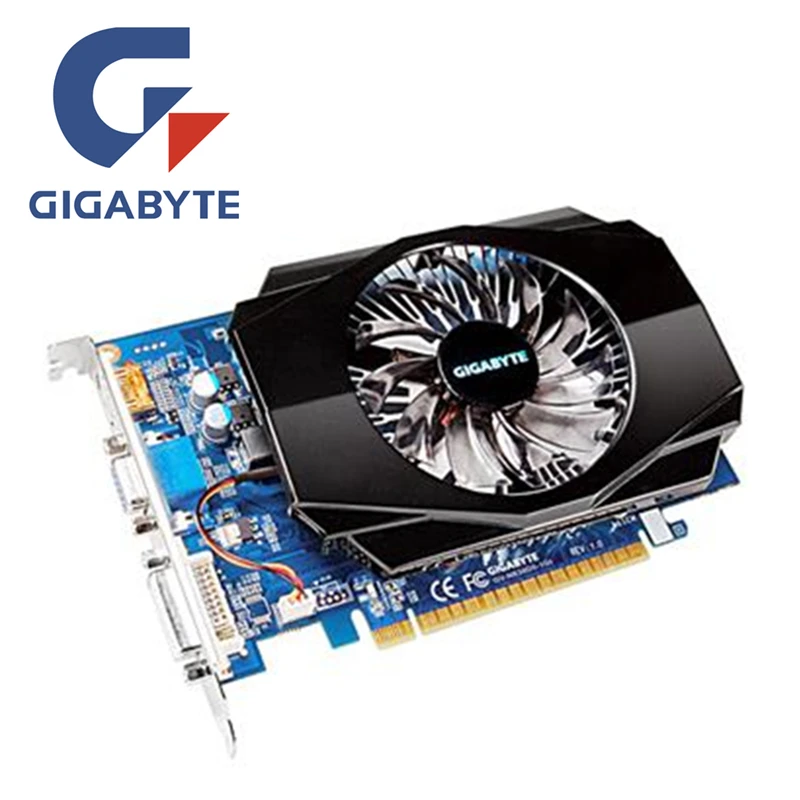 

Gigabyte GT 730 2GB Video Card NVIDIA GTX GT730 730 2GB Graphics Cards GPU Desktop PC Videocard Computer Game Map HDMI VGA Board