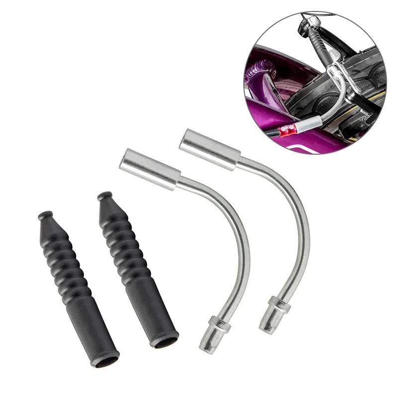 2 комплекта велосипедные защитные трубки с V-образным тормозом рукава для горного